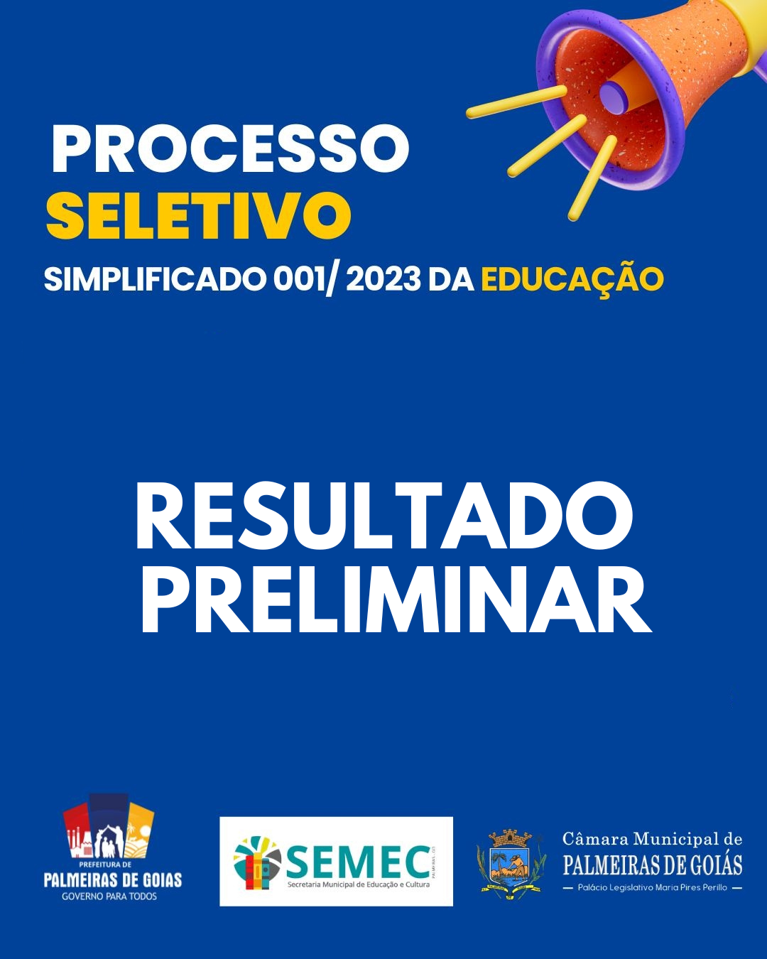 Resultado Preliminar Do Processo Seletivo Simplificado